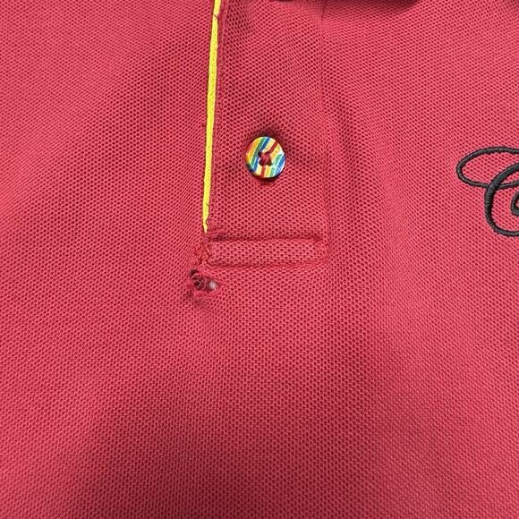 COOGI Shirt Men's XXXL Red 3XL Short Sleeve Polo Tee Casual 90s Designer Hip Hop - Picture 7 of 15